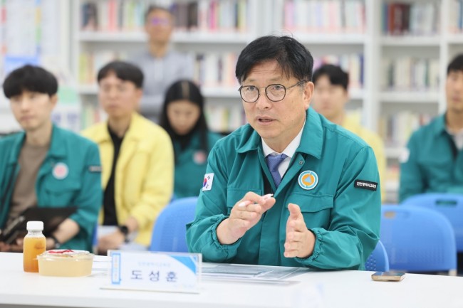 도성훈 인천시교육감, 강화여고 방문…여름철 재난 대비 안전 점검